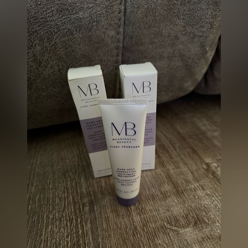 Brand new Cindee Crawford dark spot correcting treatment